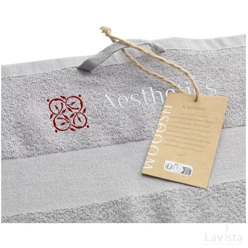 Wooosh Towel Grs Recycle Cotton Mix 100 X 50 Cm Lichtgrijs