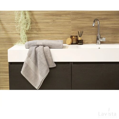 Wooosh Towel Grs Recycle Cotton Mix 100 X 50 Cm Lichtgrijs