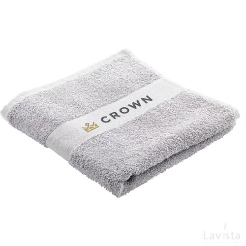 Wooosh Towel Grs Recycle Cotton Mix 100 X 50 Cm Lichtgrijs