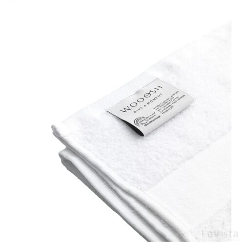 Wooosh Towel Grs Recycle Cotton Mix 100 X 50 Cm Wit