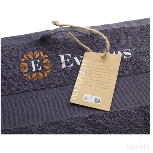 Wooosh Towel Grs Recycle Cotton Mix 100 X 50 Cm Donkergrijs