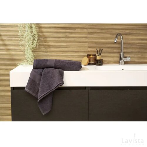 Wooosh Towel Grs Recycle Cotton Mix 100 X 50 Cm Donkergrijs