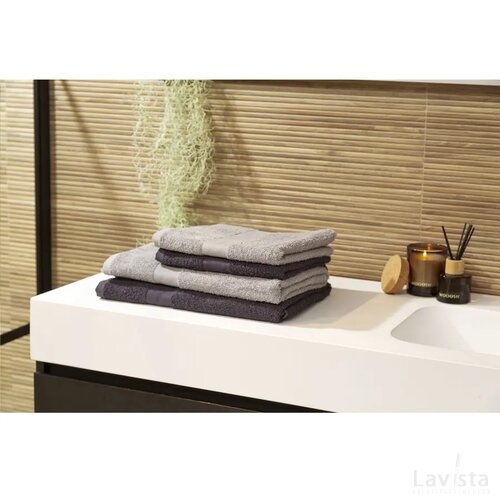 Wooosh Towel Grs Recycle Cotton Mix 100 X 50 Cm Donkergrijs