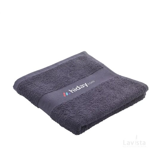 Wooosh Towel Grs Recycle Cotton Mix 100 X 50 Cm Donkergrijs