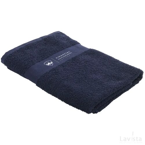 Wooosh Bath Towel Grs Recycle Cotton Mix 140 X 70 Cm Navy