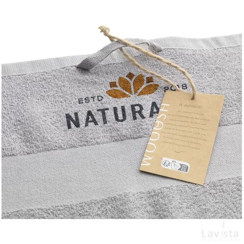 Wooosh Bath Towel Grs Recycle Cotton Mix 140 X 70 Cm Lichtgrijs