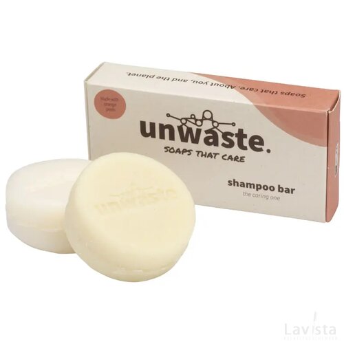 Unwaste Duopack Soap & Shampoo Bar Oranje