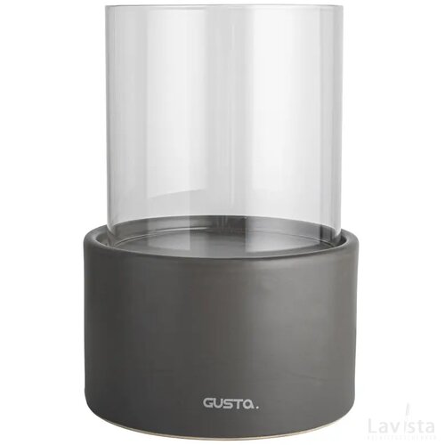 Gusta Keramisch Windlicht Grijs