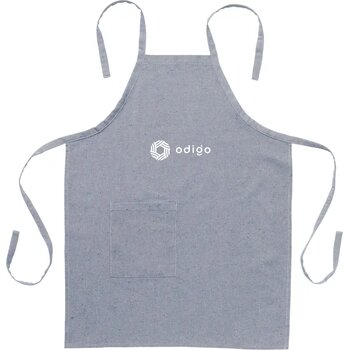 Wolkat Taza Recycled Textile Apron Schort Blauw