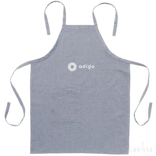 Wolkat Taza Recycled Textile Apron Schort Blauw