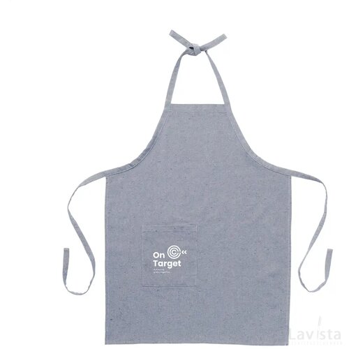 Wolkat Taza Recycled Textile Apron Schort Blauw