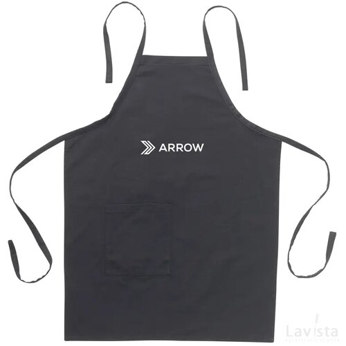 Wolkat Taza Recycled Textile Apron Schort Zwart