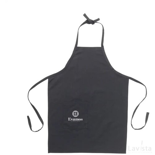 Wolkat Taza Recycled Textile Apron Schort Zwart