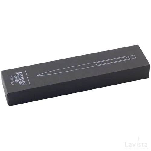 Bellamy Pen Recycled Stainless Steel Pennen Zilver