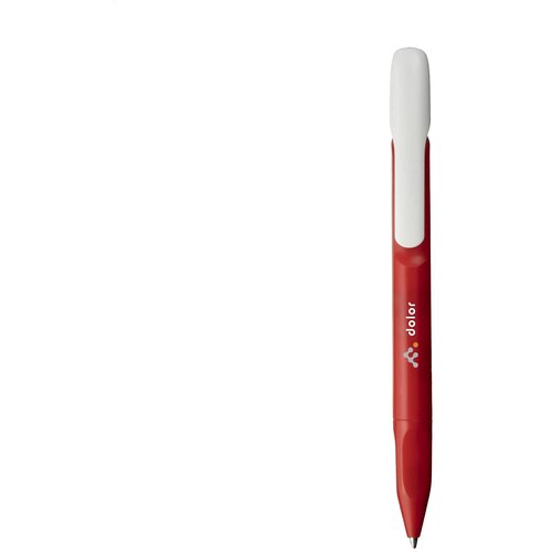 Senator Evoxx Polished Recycled White Clip Pennen Rood
