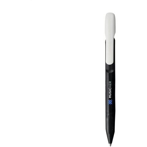 Senator Evoxx Polished Recycled White Clip Pennen Zwart