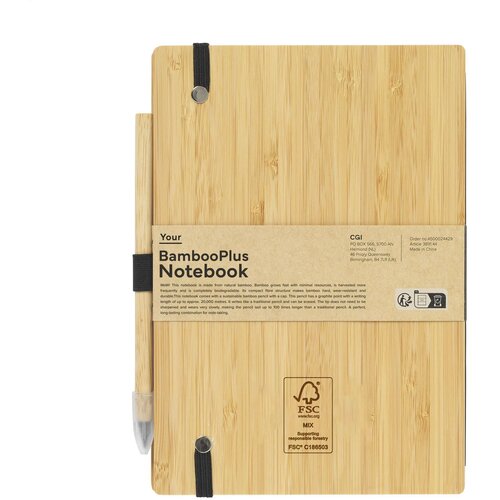 Bambooplus A5 Notitieboek met Inkless Pen