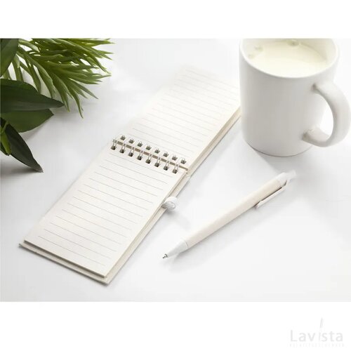 Milk-Carton Smart Note Set Notitieboek Wit