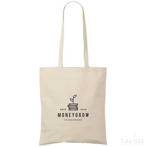 Shoppybag Grs Recycled Cotton (180 G/M²) Winkeltas Naturel