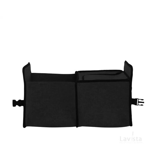 Trunk Rpet Felt Organizer Cooler Opbergtas/Koeltas Zwart