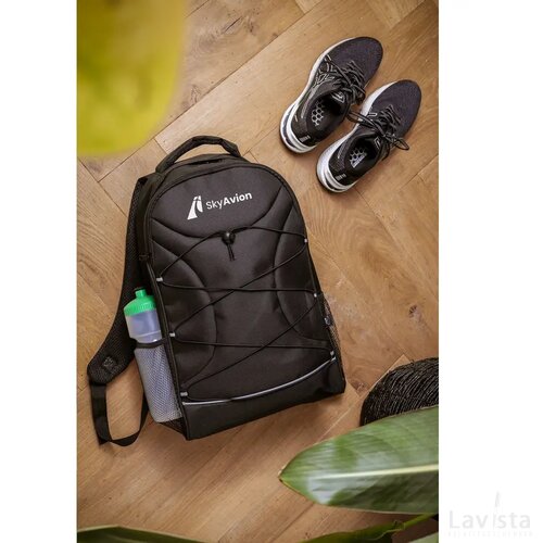 Flashline Rpet Laptop Backpack Rugzak Zwart