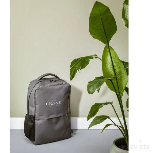 Finley Rpet Laptop Backpack Rugzak Grijs