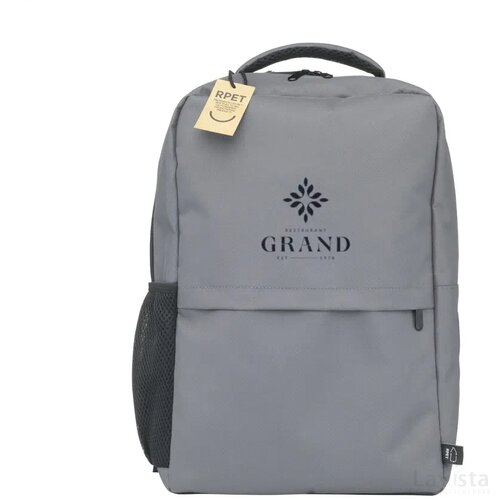 Finley Rpet Laptop Backpack Rugzak Grijs