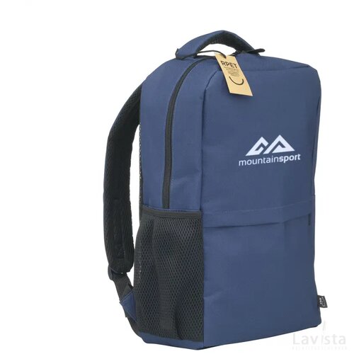 Finley Rpet Laptop Backpack Rugzak Blauw