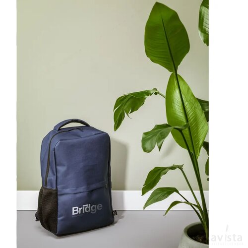 Finley Rpet Laptop Backpack Rugzak Blauw
