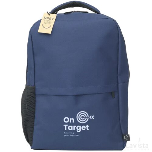 Finley Rpet Laptop Backpack Rugzak Blauw