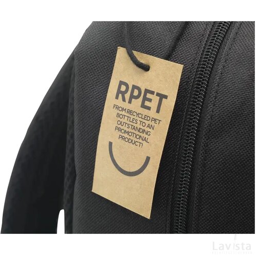 Finley Rpet Laptop Backpack Rugzak Zwart