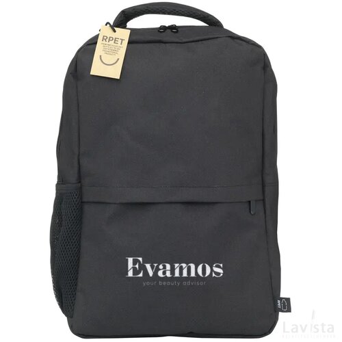 Finley Rpet Laptop Backpack Rugzak Zwart
