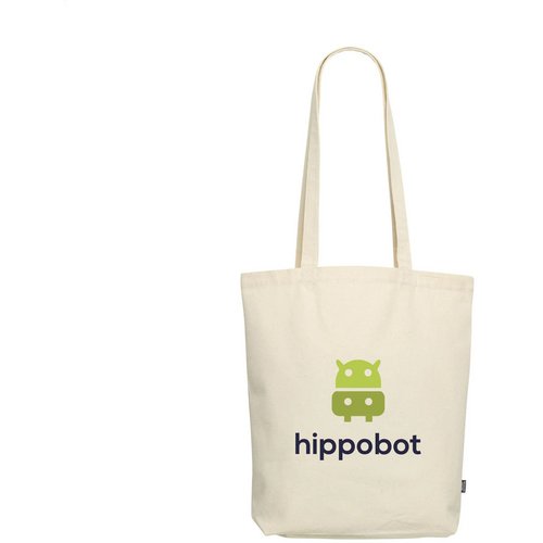 Recycled Canvas Bag Natural Winkeltas Naturel