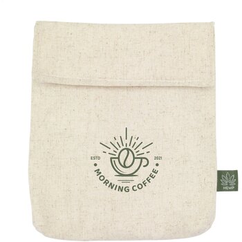 Hemp Foodpouch Broodzak Naturel Hemp Foodpouch Broodzak Naturel