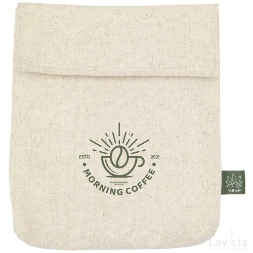 Hemp Foodpouch Broodzak Naturel