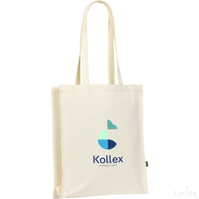 Solid Bag Grs Recycled Canvas (340 G/M²) Tas Naturel