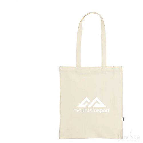 Solid Bag Grs Recycled Canvas (340 G/M²) Tas Naturel