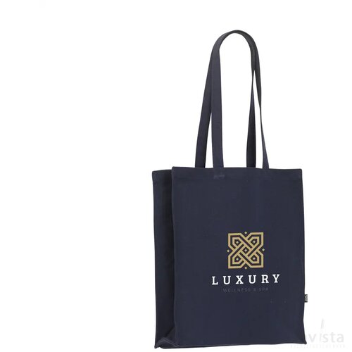 Solid Bag Colour Grs Recycled Canvas (340 G/M²) Tas Navy