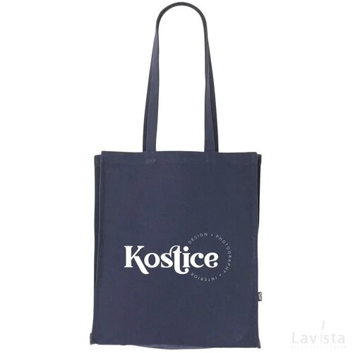Solid Bag Colour Grs Recycled Canvas (340 G/M²) Tas Navy