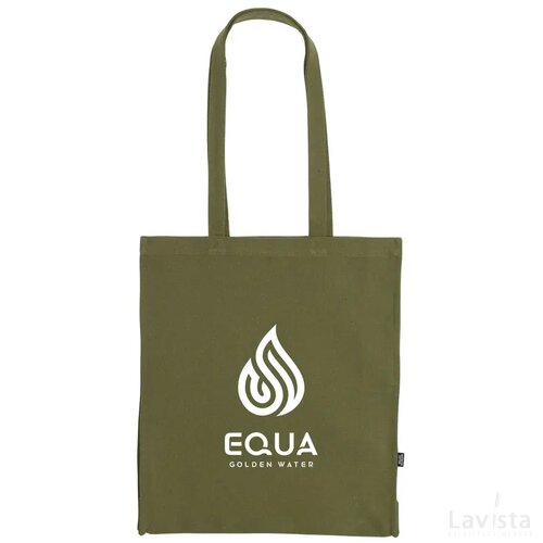 Solid Bag Colour Grs Recycled Canvas (340 G/M²) Tas Olijf