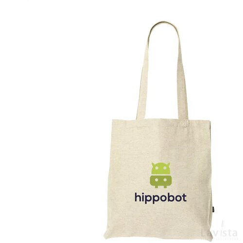 Melange Shopper Grs Recycled Canvas (280 G/M²) Tas Beige