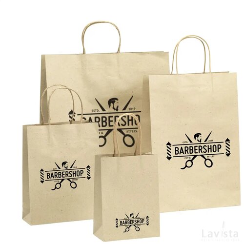 Leaf It Bag Gerecycled Graspapier (120 G/M²) S Bruin