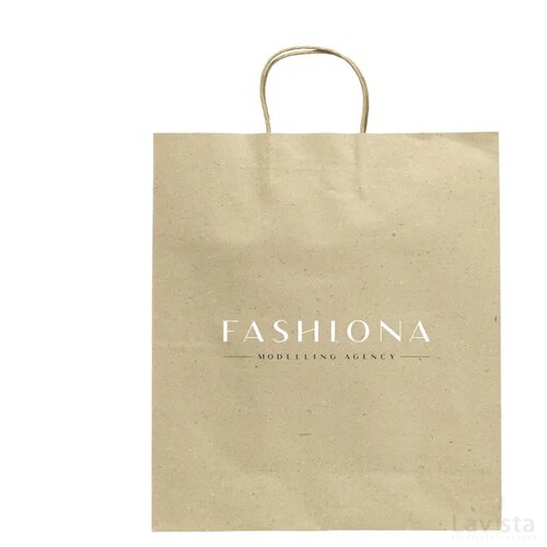 Leaf It Bag Gerecycled Graspapier (120 G/M²) Xl Bruin