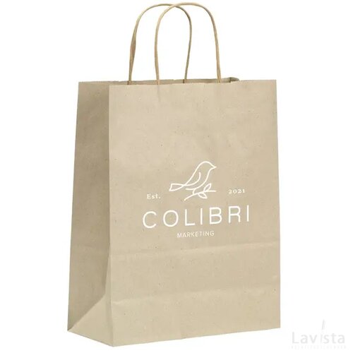 Leaf It Bag Gerecycled Graspapier (90 G/M²) S Bruin