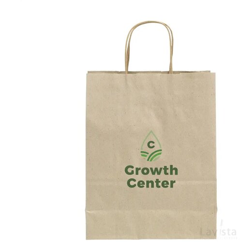 Leaf It Bag Gerecycled Graspapier (90 G/M²) S Bruin