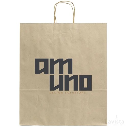 Leaf It Bag Widegerecycled Graspapier (90 G/M²) L Bruin