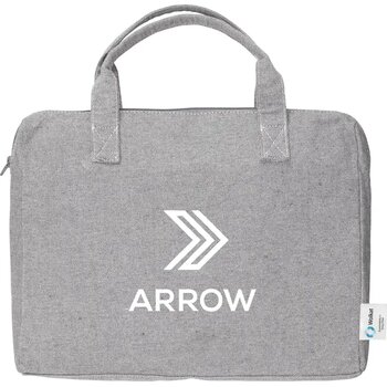 Wolkat Casablanca 15,6 Inch Recycled Textile Laptop Bag Grijs