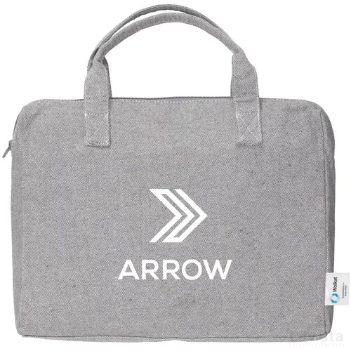 Wolkat Casablanca 15,6 Inch Recycled Textile Laptop Bag Grijs
