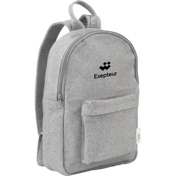 Wolkat Agadir Recycled Textile Backpack Rugzak Grijs