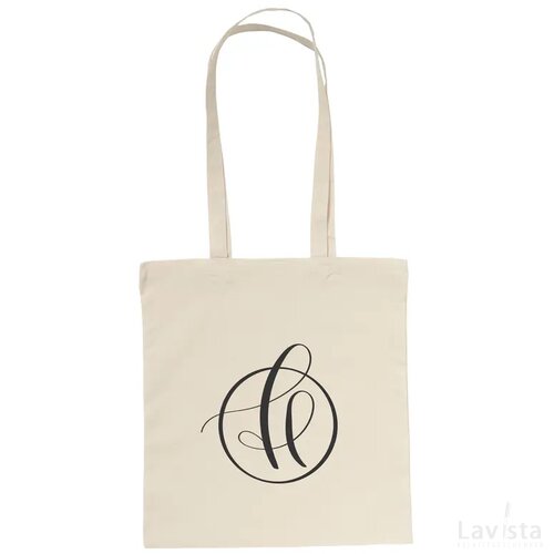 Shoppybag Grs Recycled Cotton (140 G/M²) Winkeltas Naturel